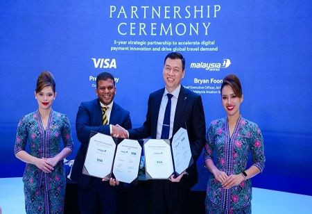 Malaysia Airlines, Visa Sign MoU to Expand Digital Payments